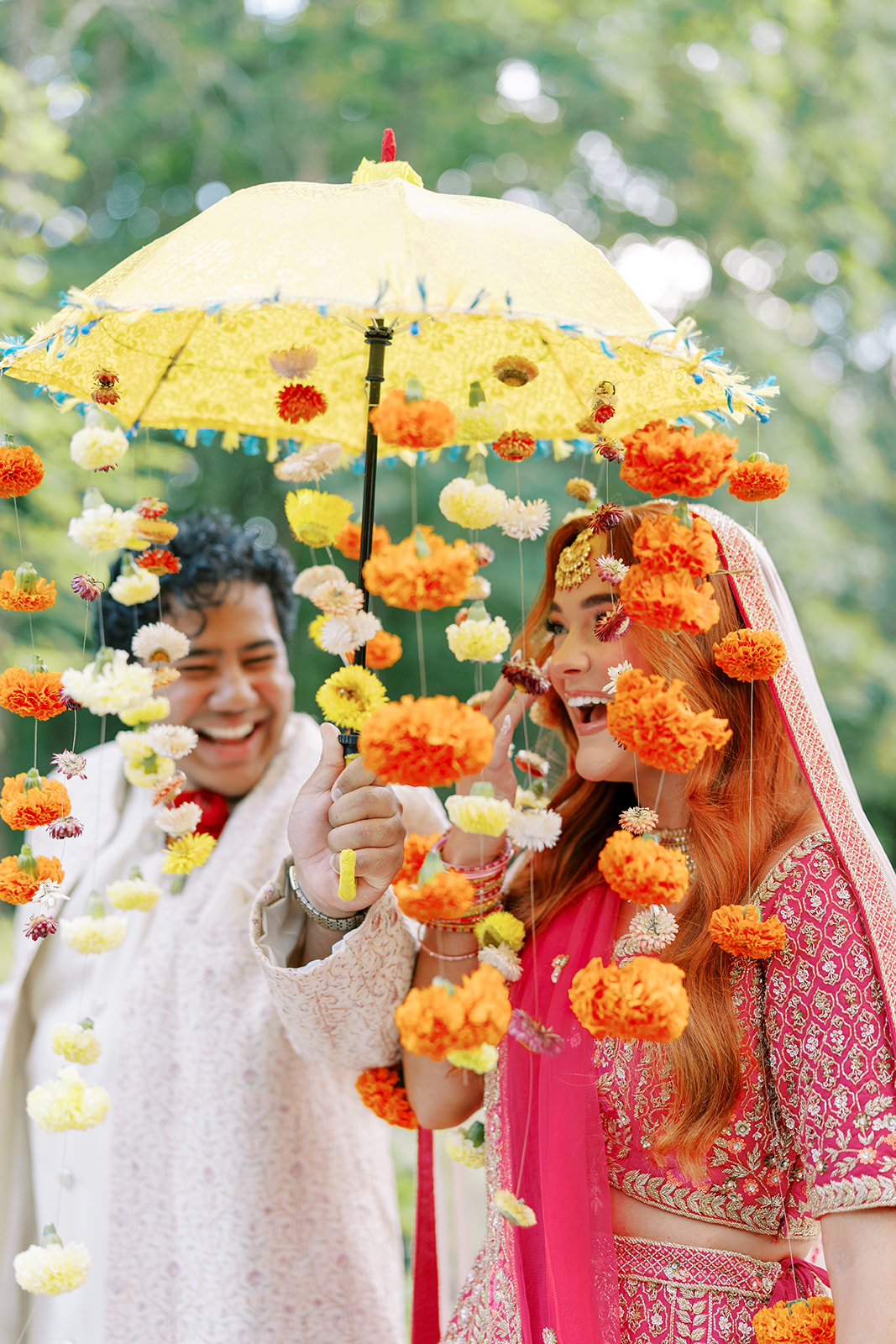 Gaye Holud at the Glass House at Nichols Heir Wedding Venue