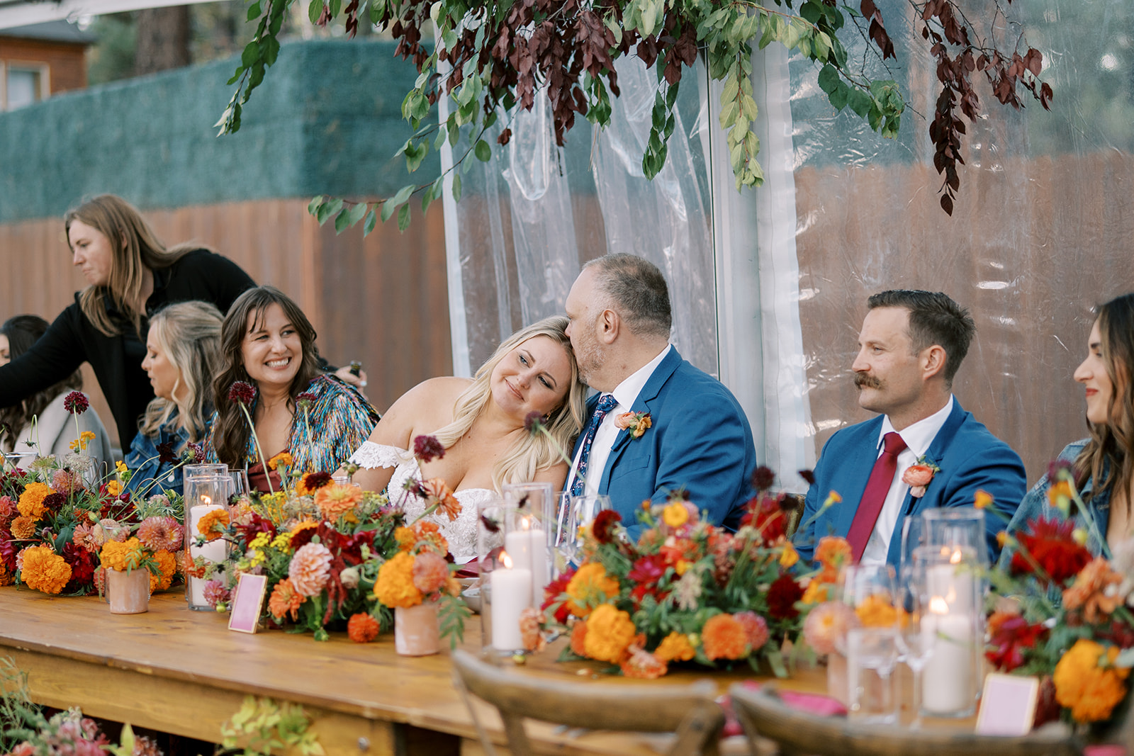 Bride and Groom at Chalet View Lodge California Wedding